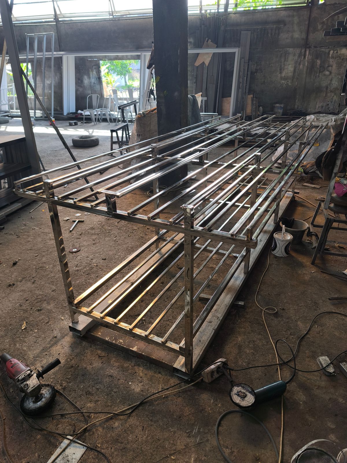 Meja Stls MBG Model Baru - Dokumentasi Proyek